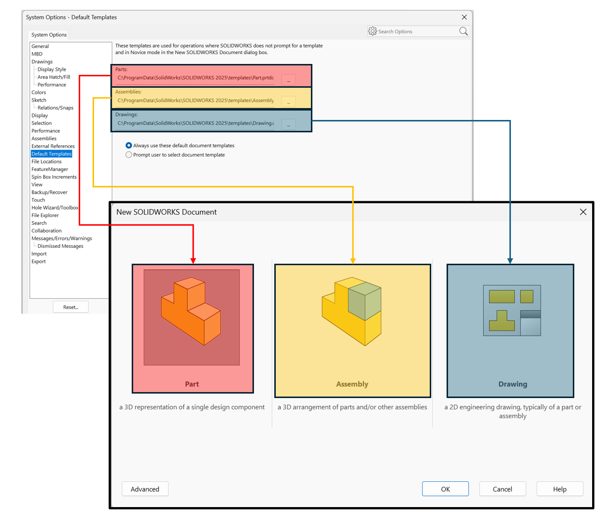 How to Create Templates in SOLIDWORKS